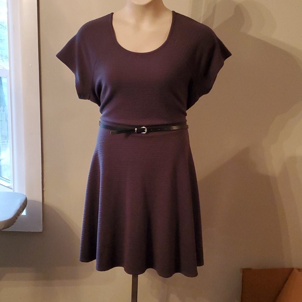 Dark gray dress